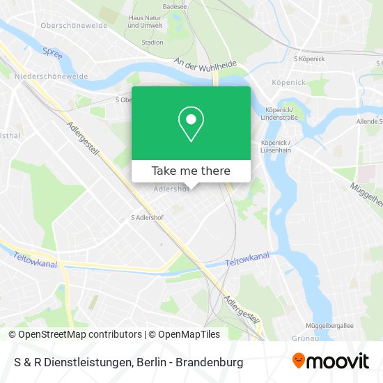 S & R Dienstleistungen map