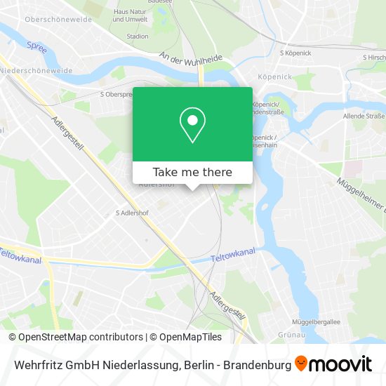 Карта Wehrfritz GmbH Niederlassung