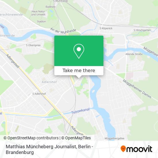 Карта Matthias Müncheberg Journalist