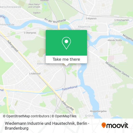 Wiedemann Industrie und Haustechnik map