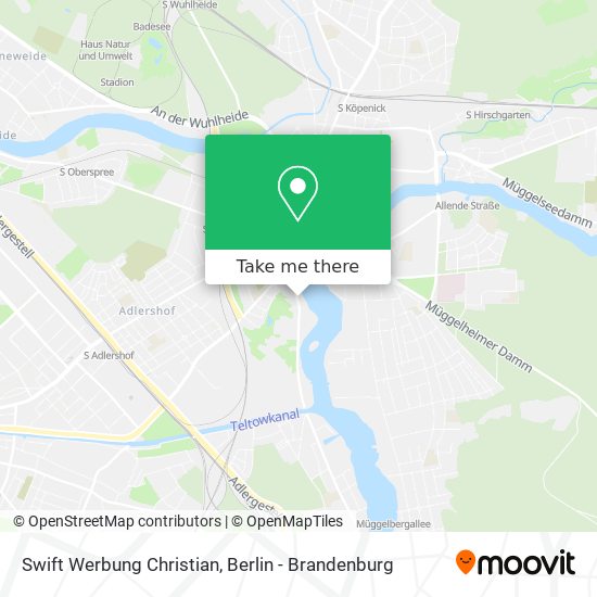 Swift Werbung Christian map