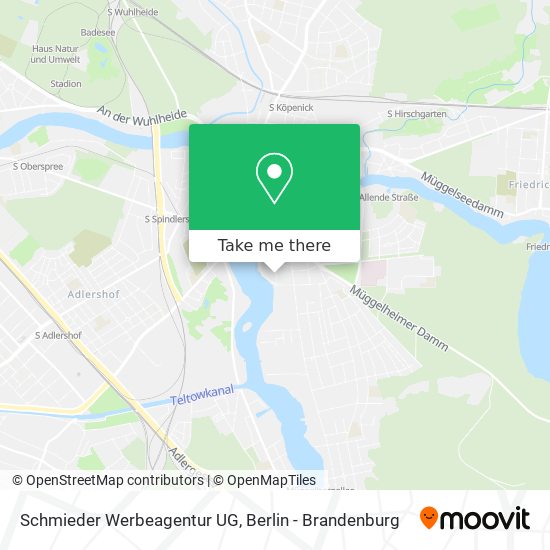 Schmieder Werbeagentur UG map