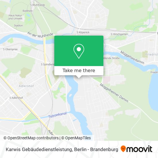 Karwis Gebäudedienstleistung map