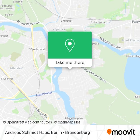 Andreas Schmidt Haus map