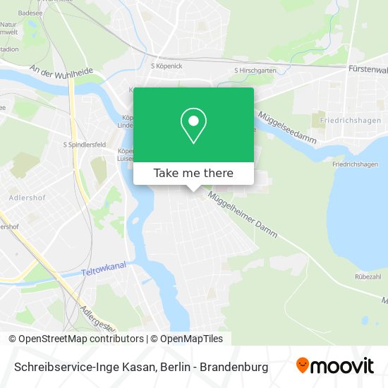 Schreibservice-Inge Kasan map