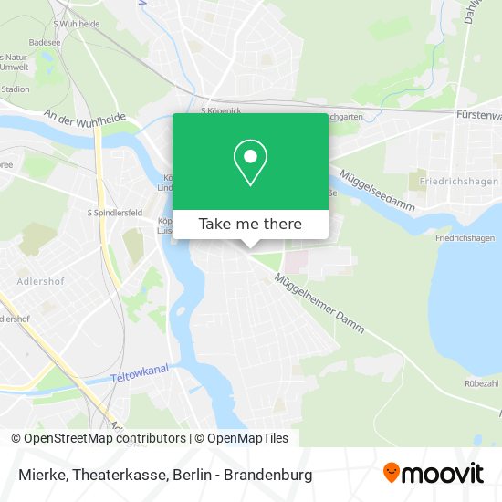 Mierke, Theaterkasse map