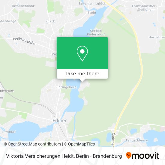 Viktoria Versicherungen Heldt map