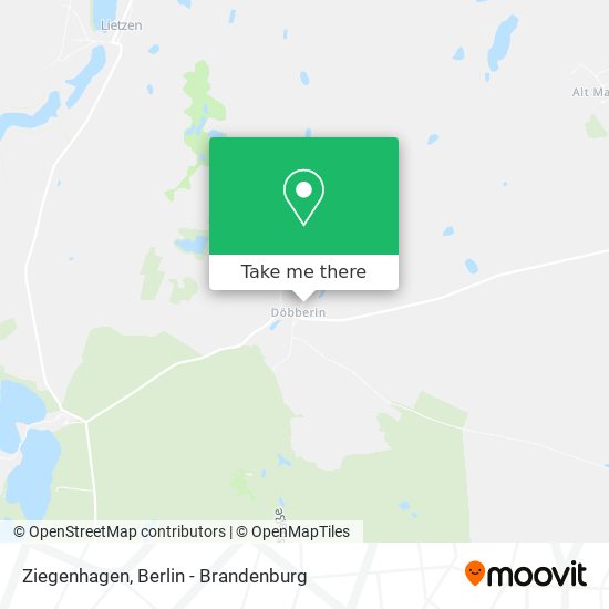 Ziegenhagen map