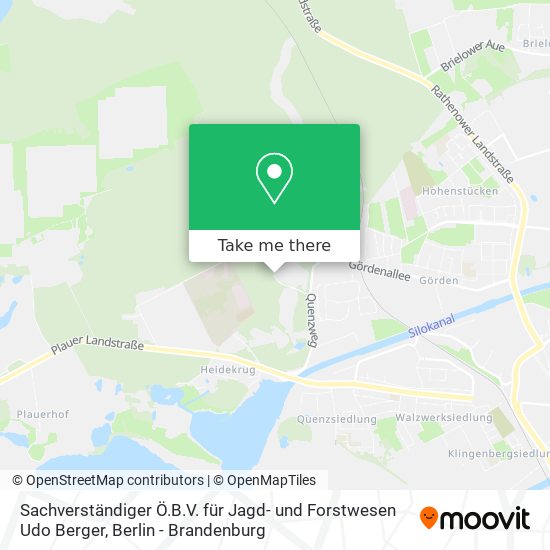 Sachverständiger Ö.B.V. für Jagd- und Forstwesen Udo Berger map