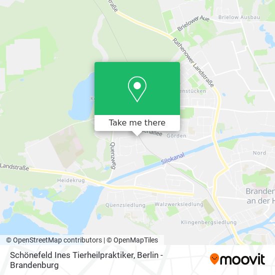 Schönefeld Ines Tierheilpraktiker map