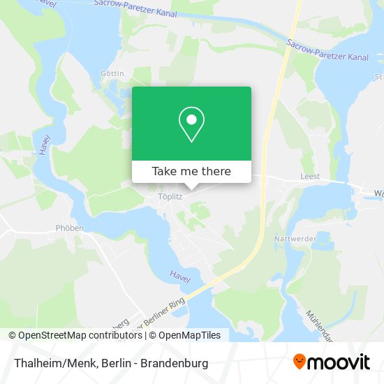 Thalheim/Menk map