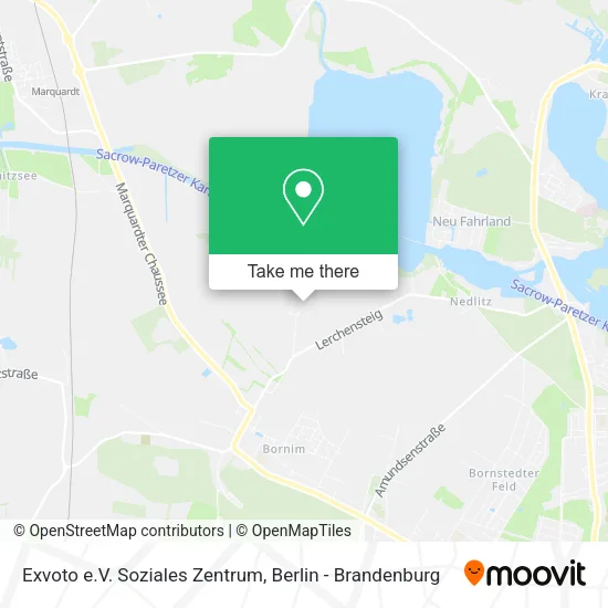 Карта Exvoto e.V. Soziales Zentrum