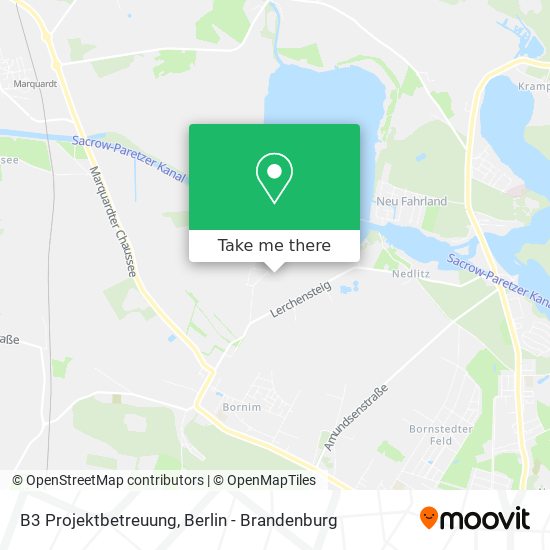 B3 Projektbetreuung map