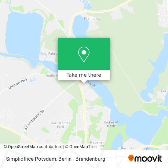 Карта Simplioffice Potsdam