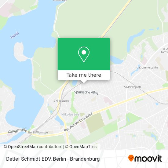 Карта Detlef Schmidt EDV
