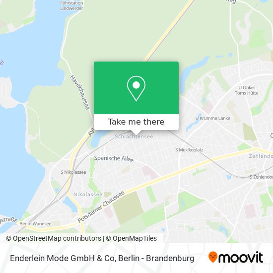 Карта Enderlein Mode GmbH & Co