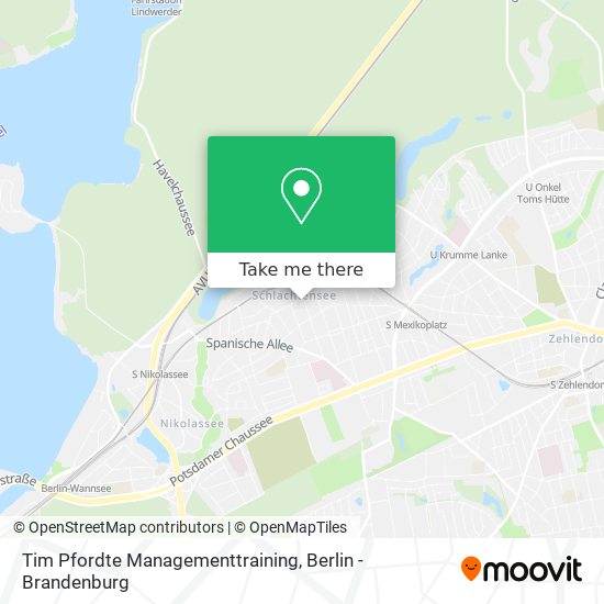 Tim Pfordte Managementtraining map