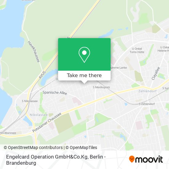 Engelcard Operation GmbH&Co.Kg map