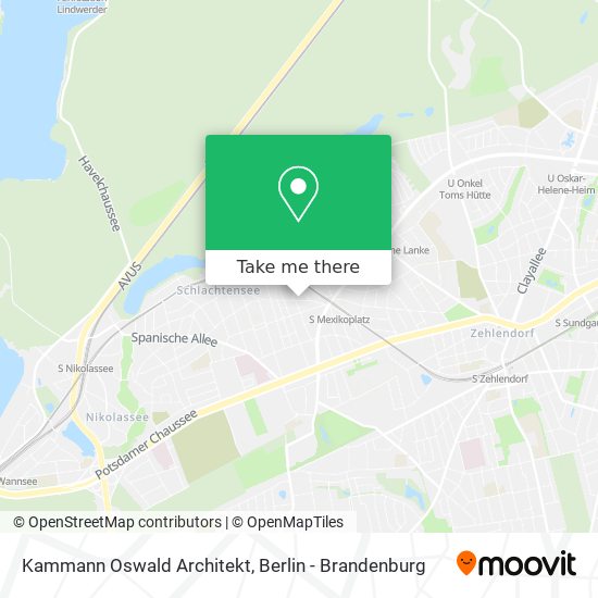 Kammann Oswald Architekt map