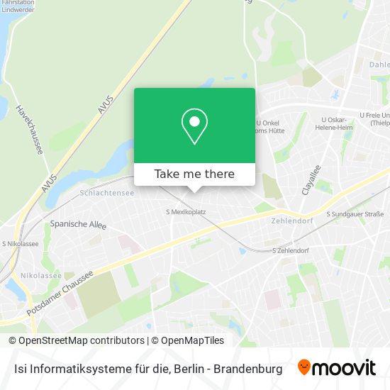 Isi Informatiksysteme für die map