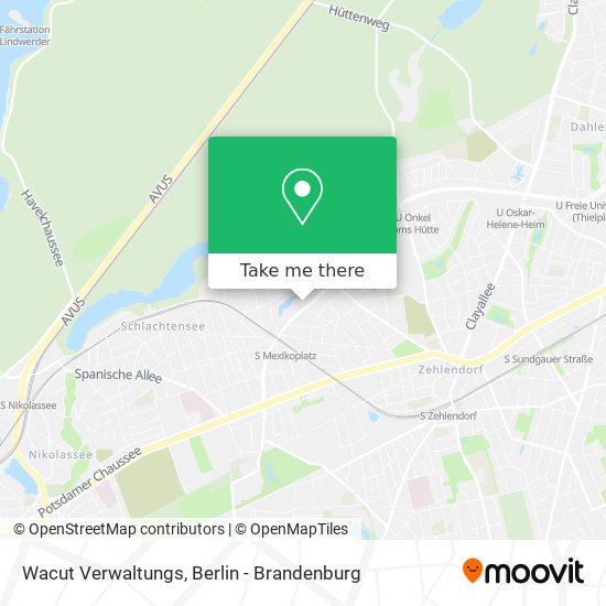 Wacut Verwaltungs map