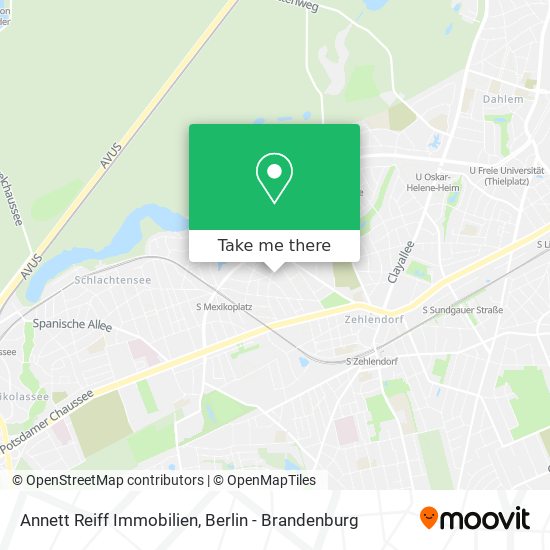 Annett Reiff Immobilien map