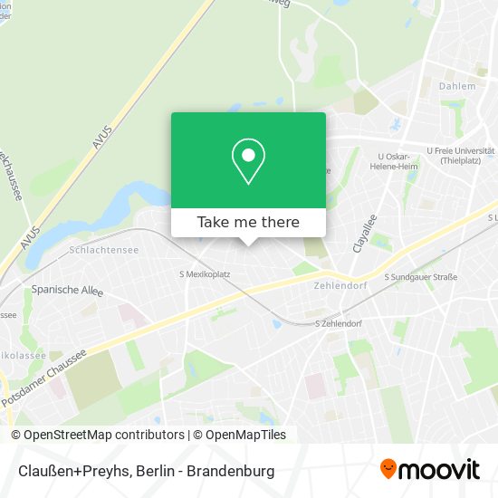 Карта Claußen+Preyhs