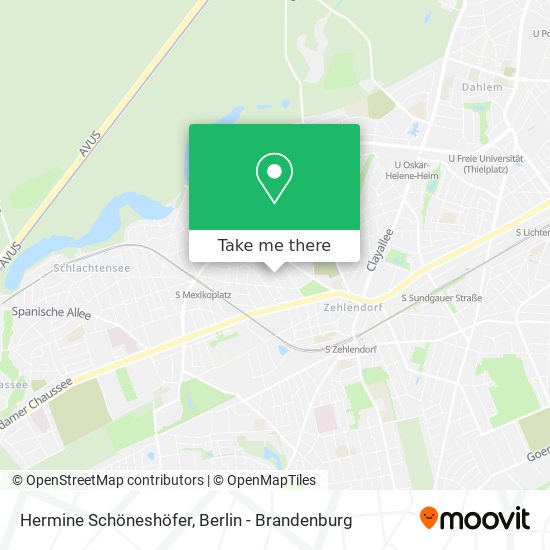 Hermine Schöneshöfer map