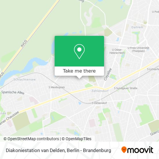 Diakoniestation van Delden map