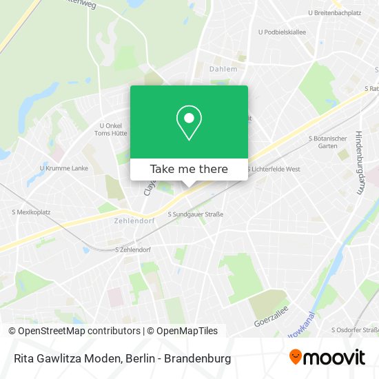 Rita Gawlitza Moden map