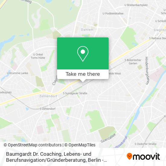 Baumgardt Dr. Coaching, Lebens- und Berufsnavigation / Gründerberatung map