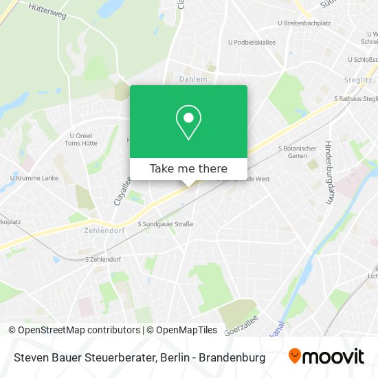 Steven Bauer Steuerberater map