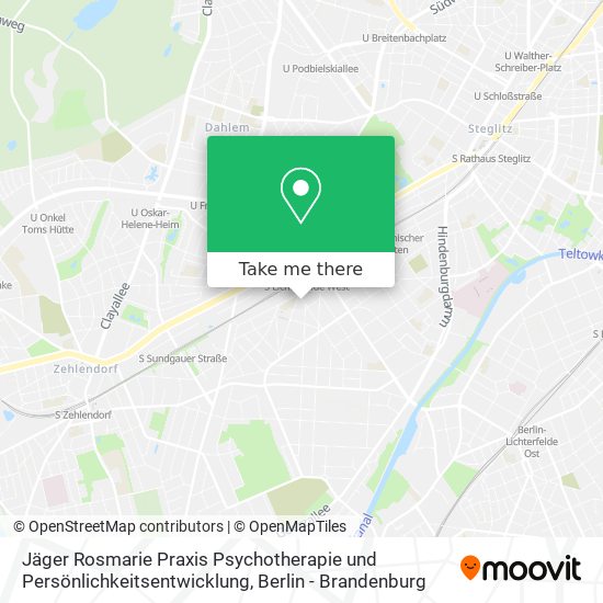 Jäger Rosmarie Praxis Psychotherapie und Persönlichkeitsentwicklung map