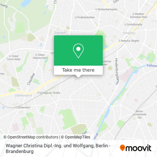 Wagner Christina Dipl.-Ing. und Wolfgang map