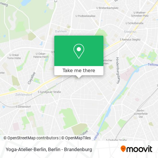 Yoga-Atelier-Berlin map