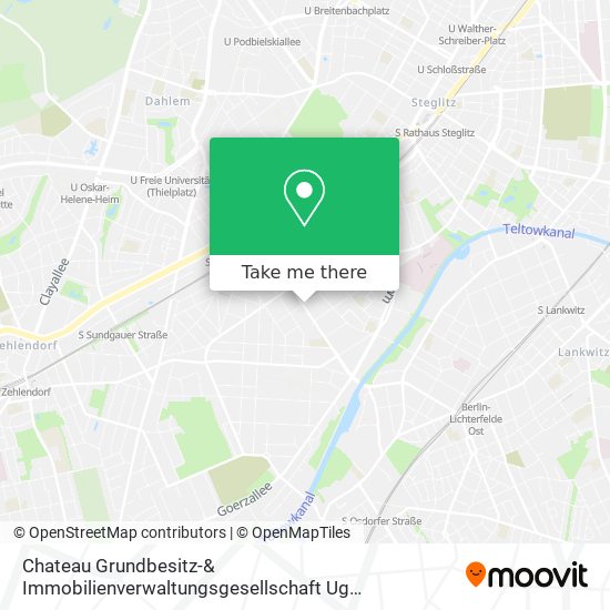 Chateau Grundbesitz-& Immobilienverwaltungsgesellschaft Ug (Haftungsbeschränkt) map