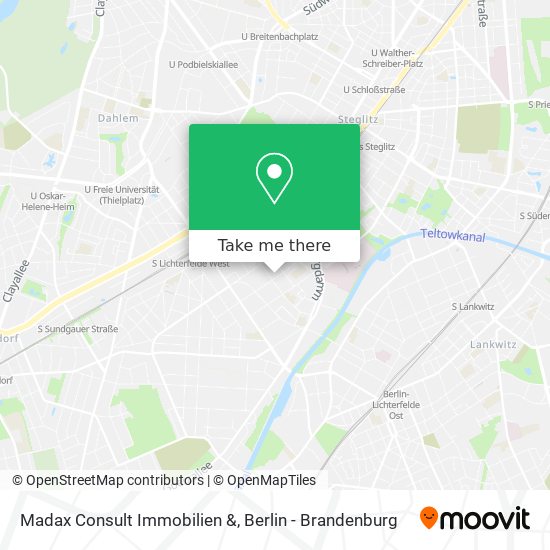 Madax Consult Immobilien & map