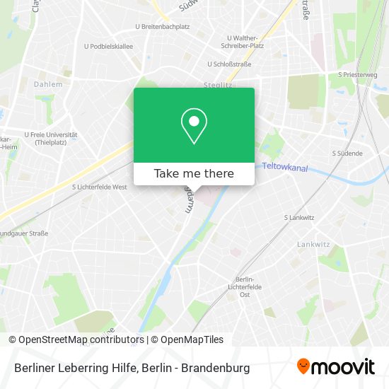 Berliner Leberring Hilfe map