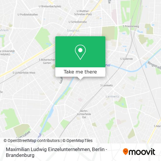 Карта Maximilian Ludwig Einzelunternehmen