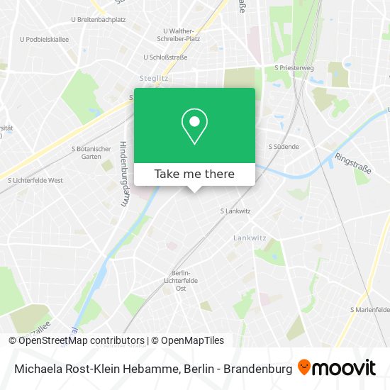Карта Michaela Rost-Klein Hebamme