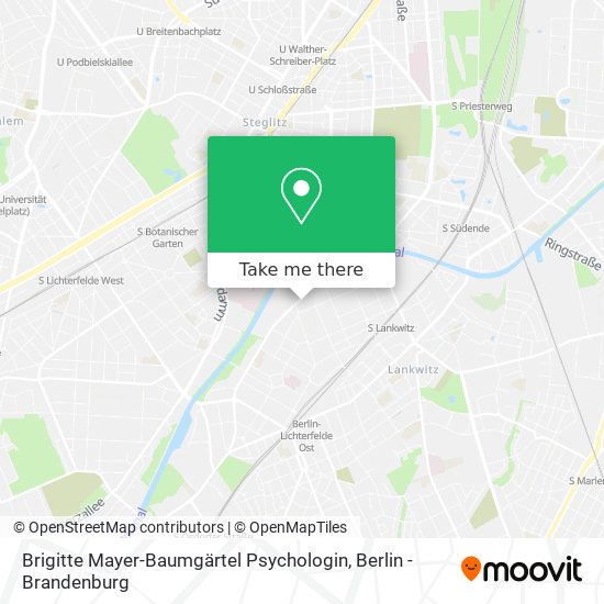 Brigitte Mayer-Baumgärtel Psychologin map