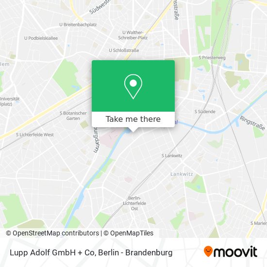 Lupp Adolf GmbH + Co map