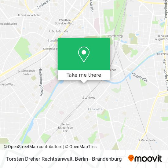 Torsten Dreher Rechtsanwalt map