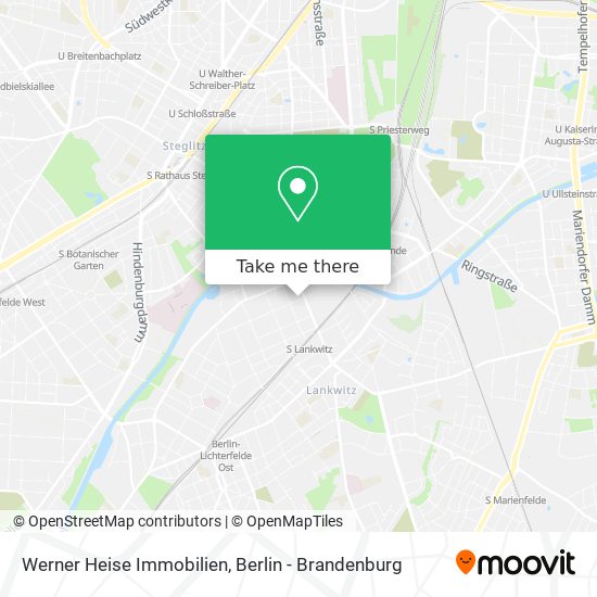 Карта Werner Heise Immobilien