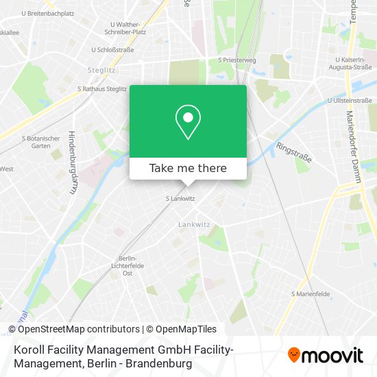 Карта Koroll Facility Management GmbH Facility-Management