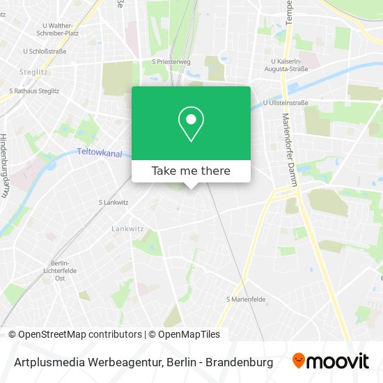 Artplusmedia Werbeagentur map