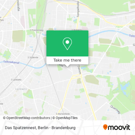 Карта Das Spatzennest