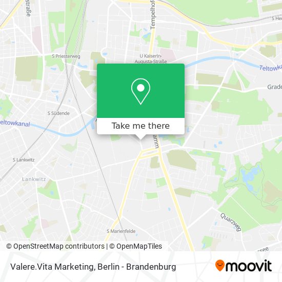 Valere.Vita Marketing map