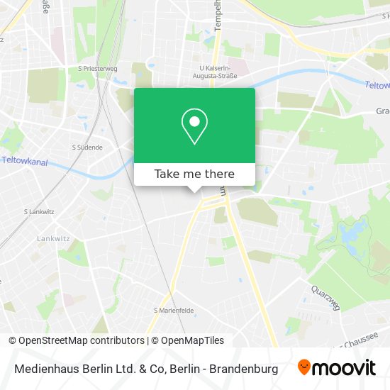 Карта Medienhaus Berlin Ltd. & Co