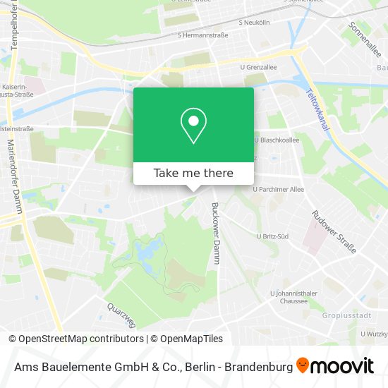 Ams Bauelemente GmbH & Co. map